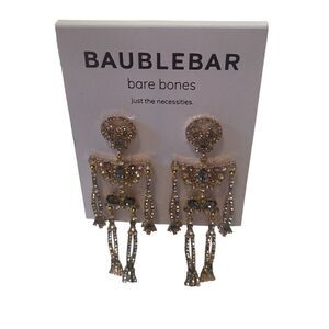 Baublebar Bare Bones Soarkly Skeleton Drop Earrings.